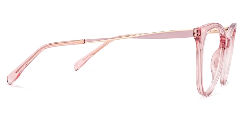 Frances Cateye Pink Glasses | Zeelool Glasses3