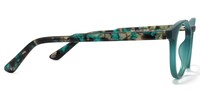 Fowler Round Dark-Green Glasses3