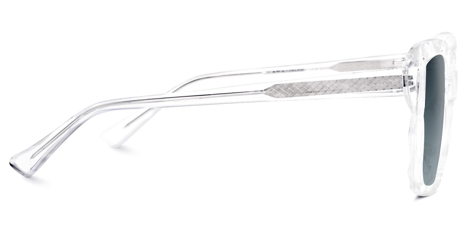 Edna Cateye Clear Sunglasses | Zeelool Glasses3