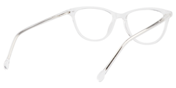 Nadine Oval Clear Glasses5