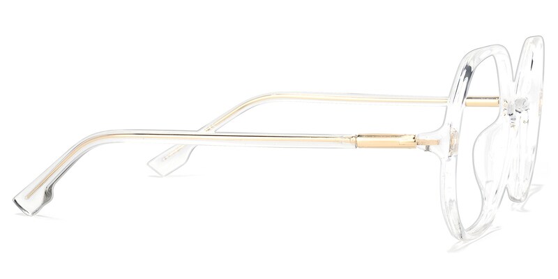 Noelle Geometric Crystal Glasses | Zeelool Glasses3