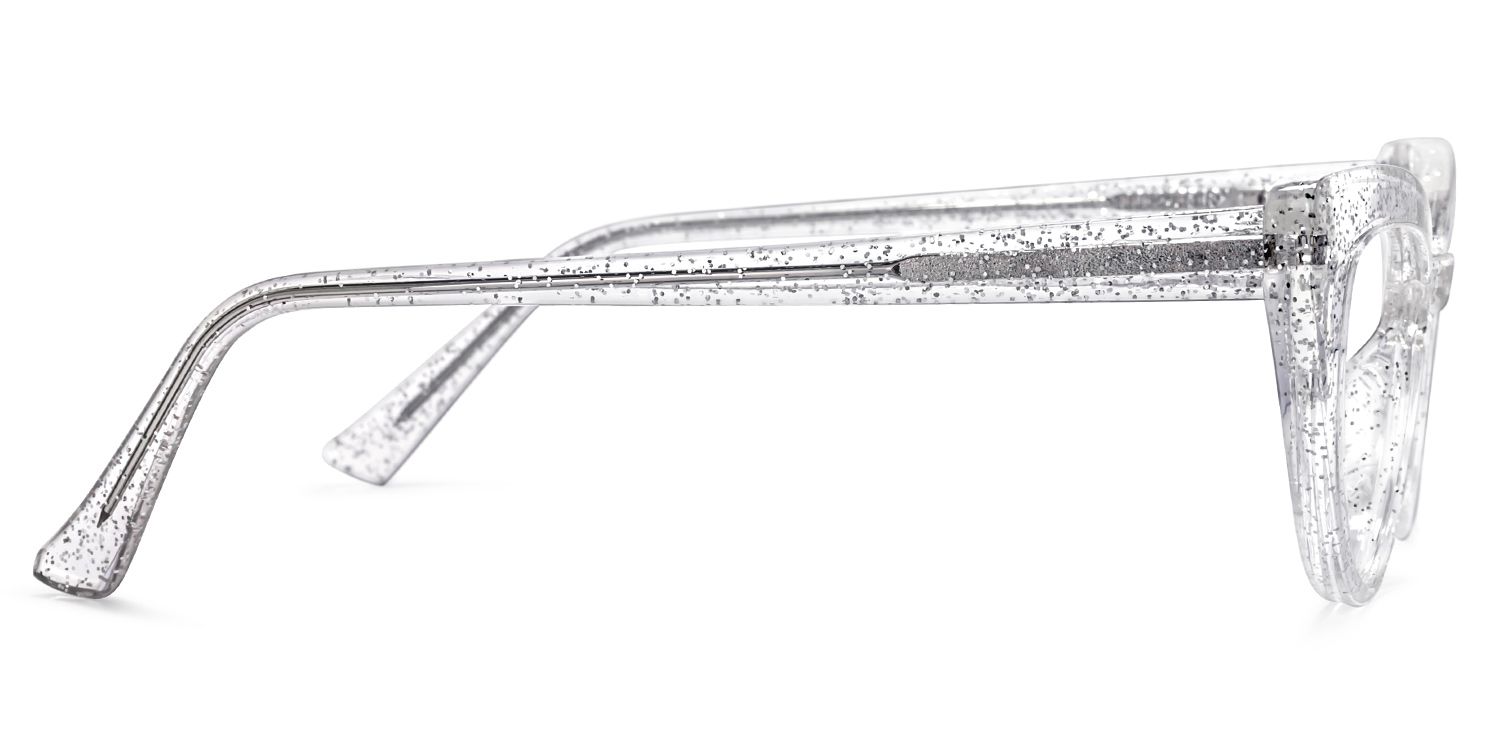 Evans Cateye Clear Glasses | Zeelool Glasses3