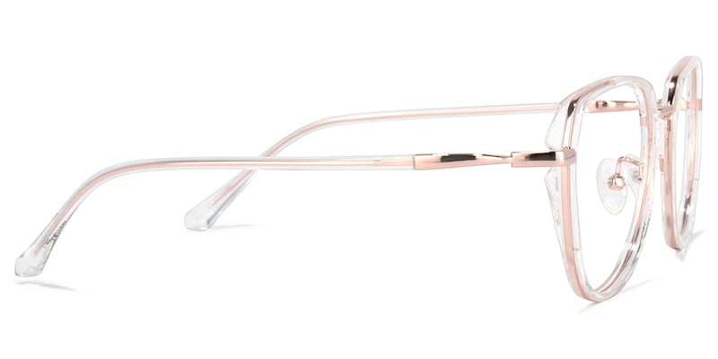 Nash Geometric Crystal Glasses | Zeelool Glasses3