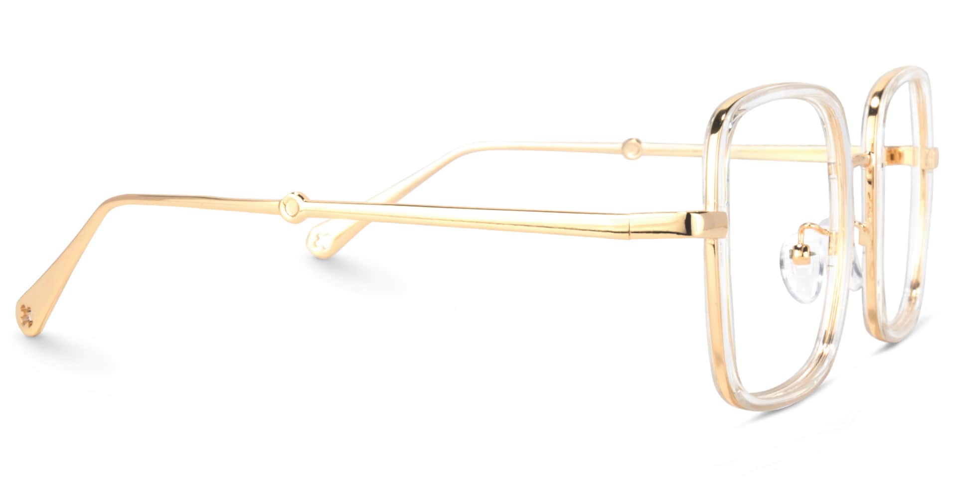 Ozzy Square Crystal Glasses | Zeelool Glasses3