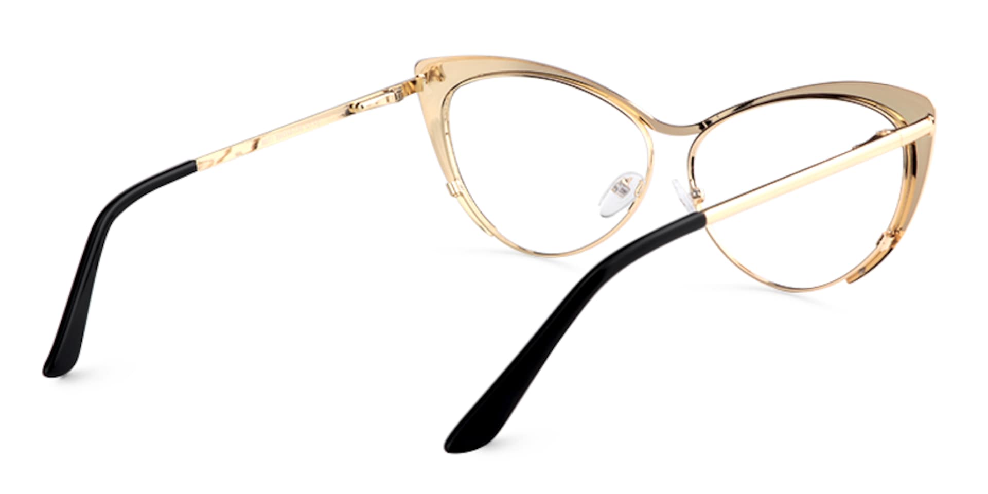 Cateye Black Glasses | Zeelool Eyeglasses5