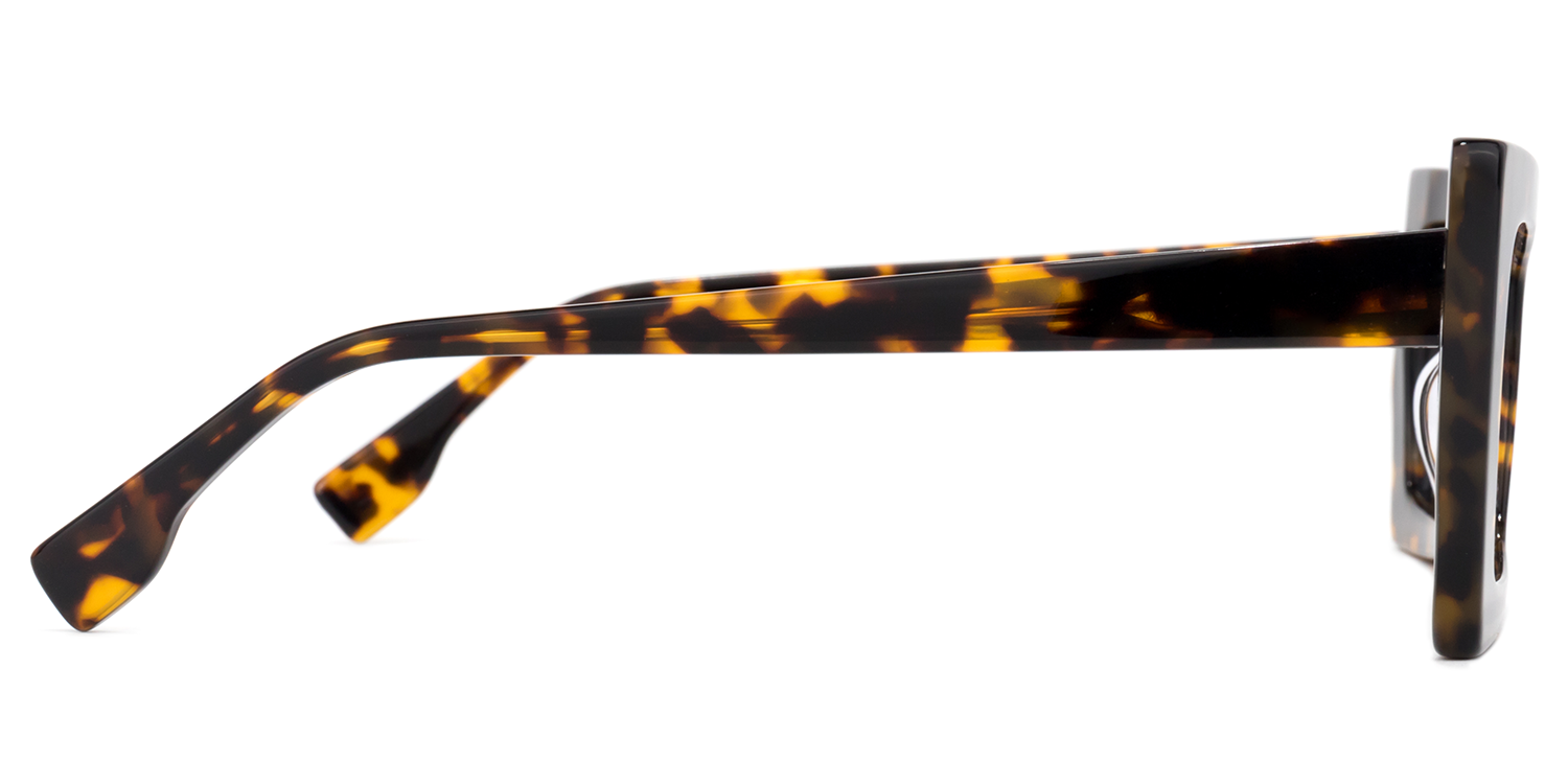 Newell Rectangle Tortoise Eyeglasses | Stylish Eyewear by ZEELOOL3