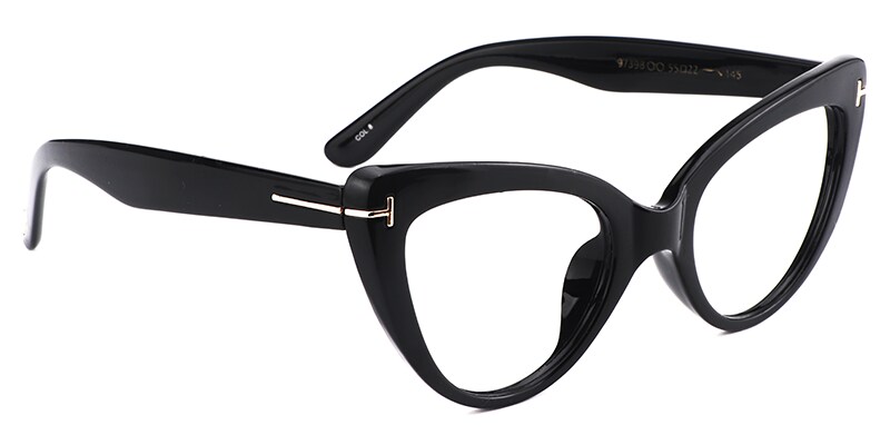 Cat Eye Black Glasses | ZEELOOL Canada3