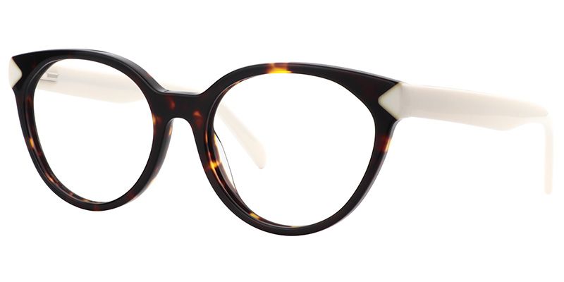 Vivian Cat Eye Tortoise Glasses | Zeelool Glasses4