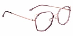 Aviva Geometric Light Purple Glasses3