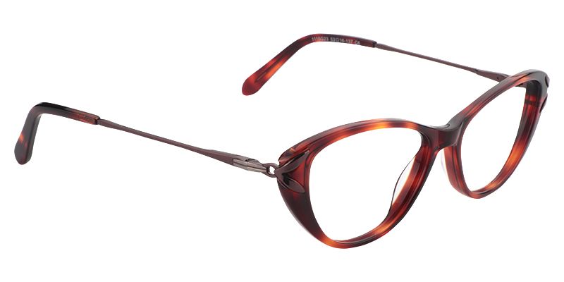 Bella Cat Eye Tortoise Glasses  | Zeelool Glasses5