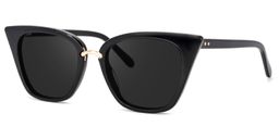 Tallulah Black Cat eye Sunglasses1