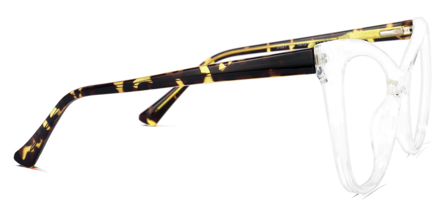 Shelby Cateye Clear Glasses | Zeelool Glasses3