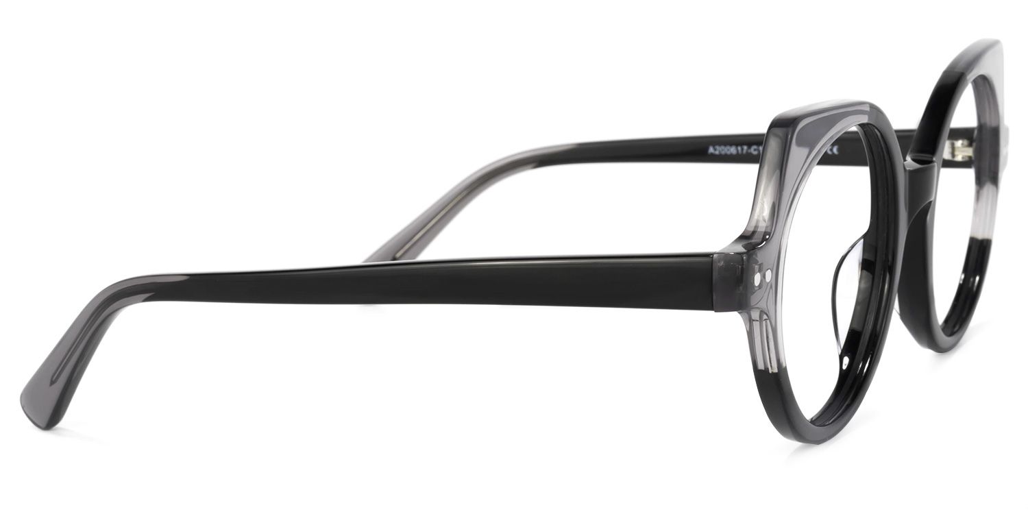Gilbert Cateye Black Glasses | Zeelool Glasses3