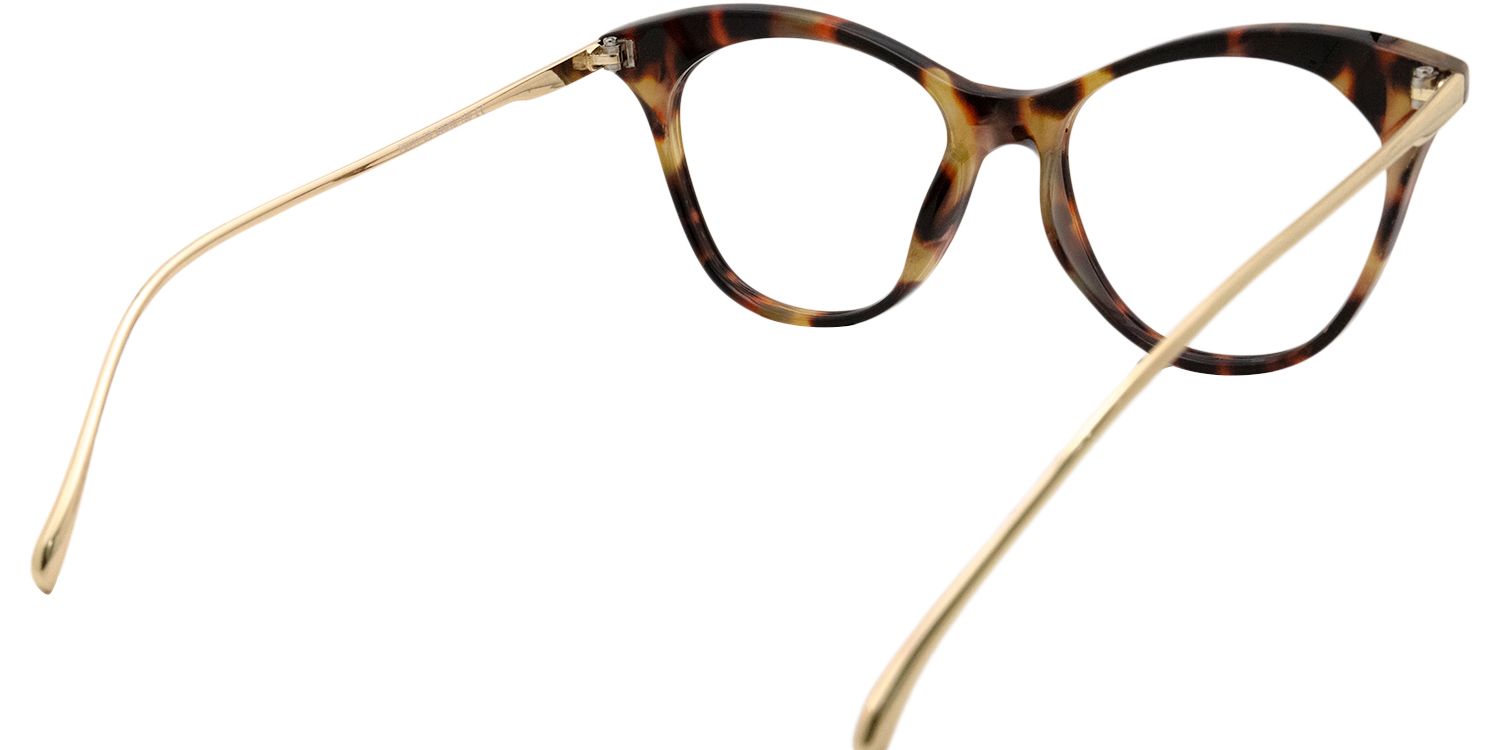 Elise Cat eye Tortoise Glasses | Zeelool Glasses5