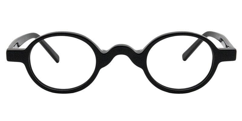 Ailwyn Round Black Glasses | Zeelool Glasses0