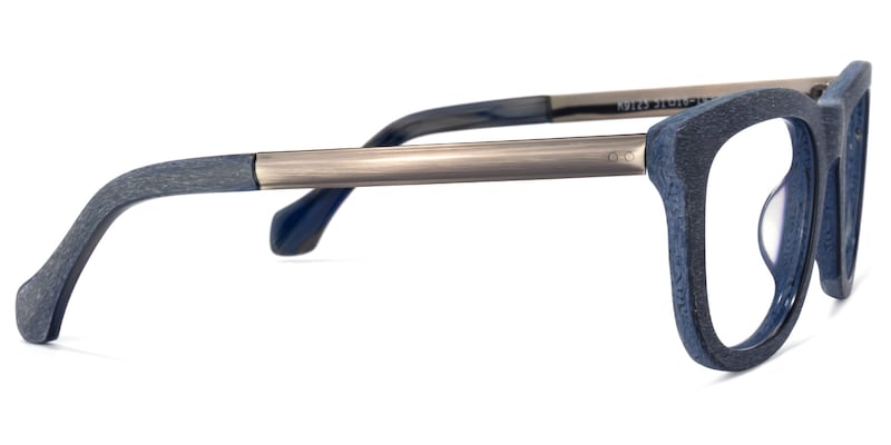 Wiley Square Dark-Gray Glasses | Zeelool Glasses3