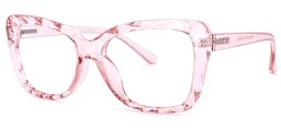 Wendell Cateye Pink Glasses1