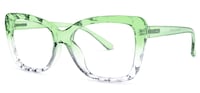 Wendell Cateye Green Glasses1