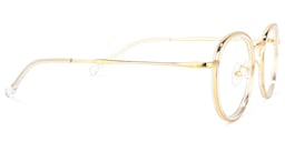 Yahya Round Gold-Crystal Glasses3