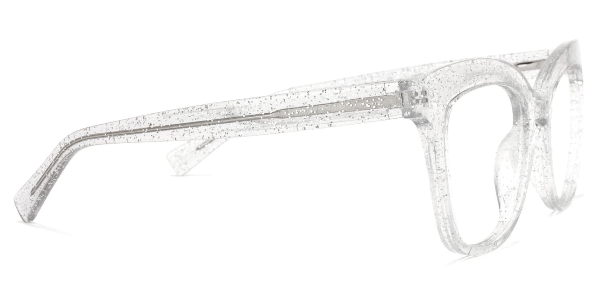 Santiago Cateye Crystal Glasses | Zeelool Glasses3