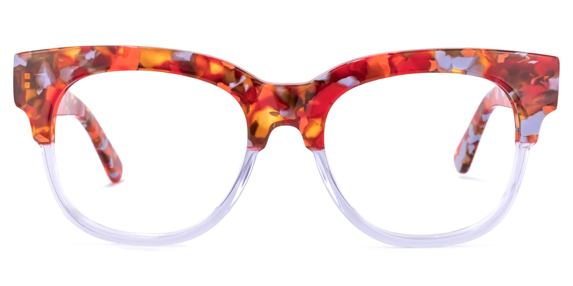 Yessenia Square Purple Glasses | Zeelool Glasses0