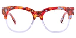 Yessenia Square Purple Glasses0