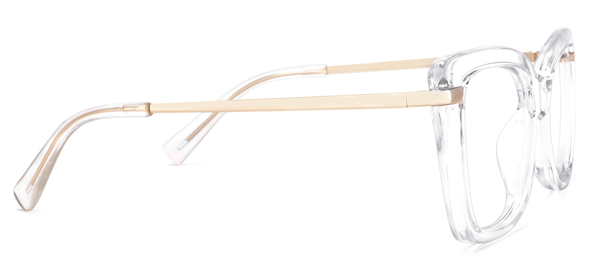 Yulia Cateye Crystal Glasses | Zeelool Glasses3