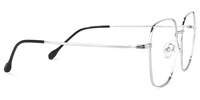 Zander Square Silver Glasses3