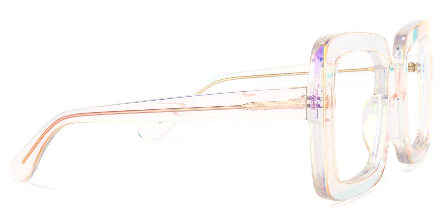 Willie Square Clear Glasses | Zeelool Glasses3