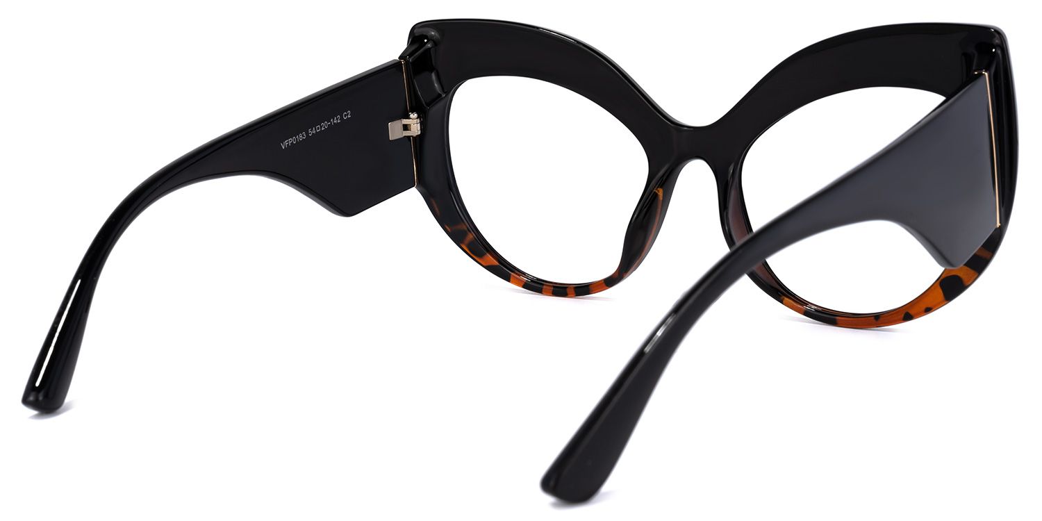 Kait Cat-eye Tortoise Glasses | Zeelool Glasses