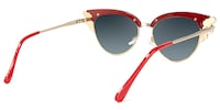 Hearn Cat Eye Red Sunglasses4