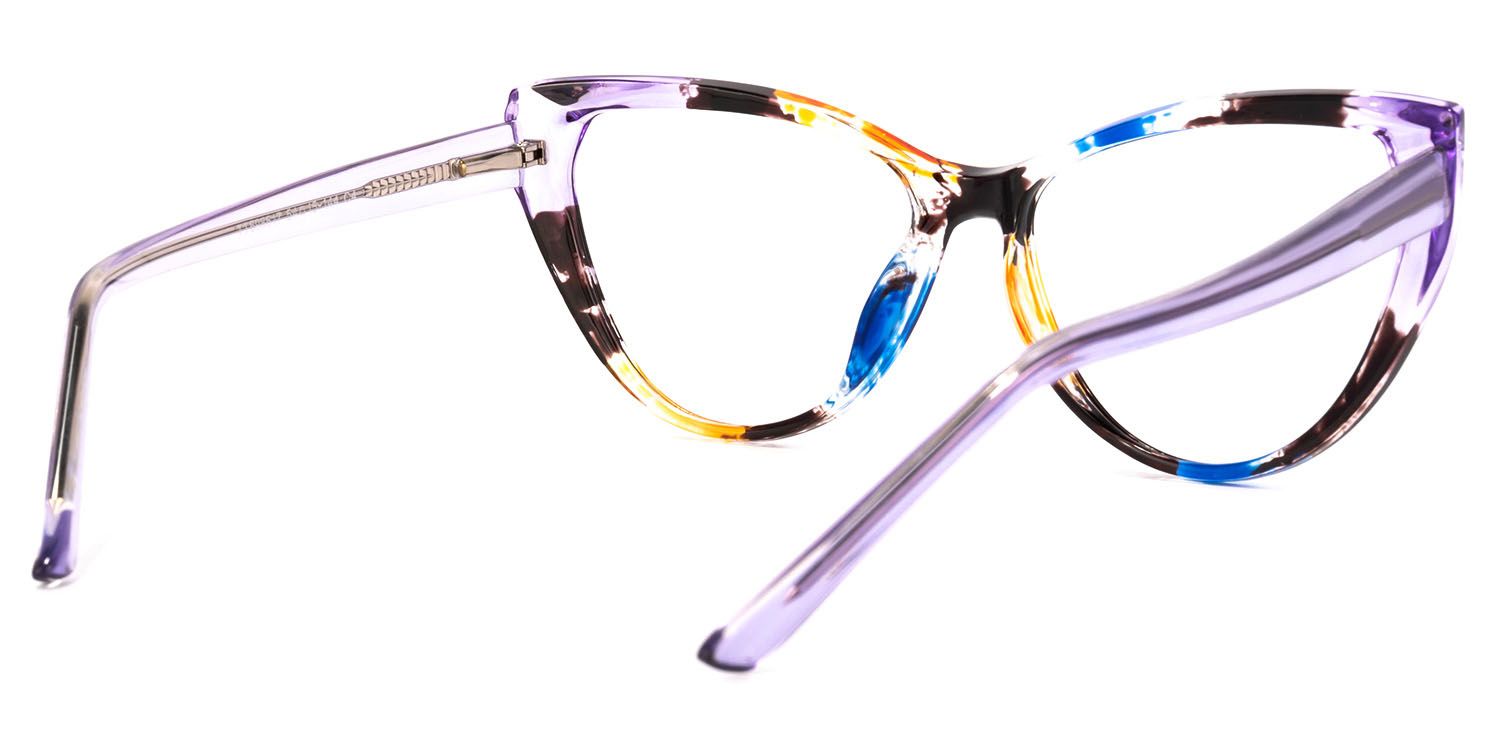 Tarun Cateye Floral Glasses | Zeelool Glasses4