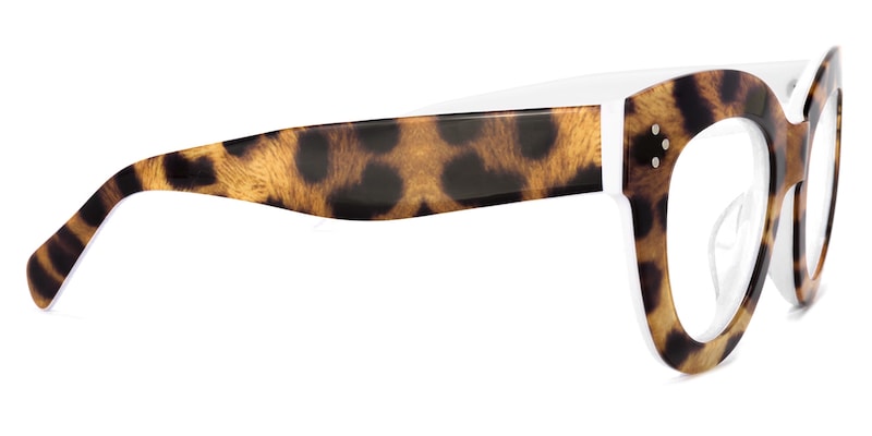 Torres Cateye Brown-Leopard Glasses | Zeelool Glasses3
