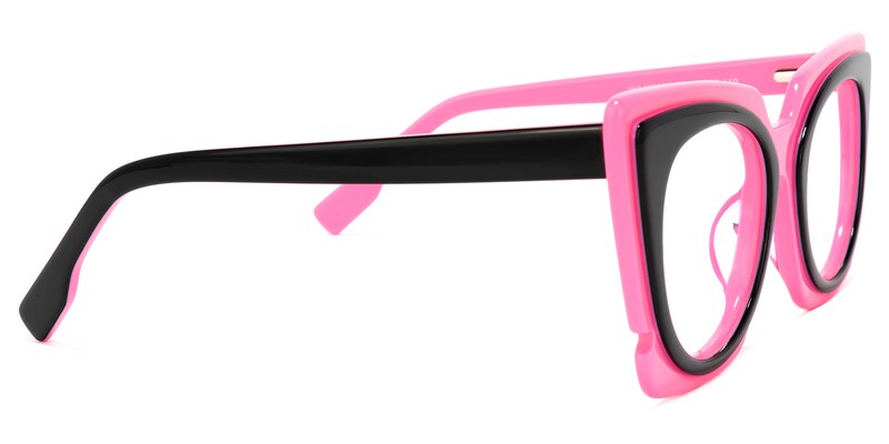 Wingate Cateye Pink Glasses | Zeelool Glasses3