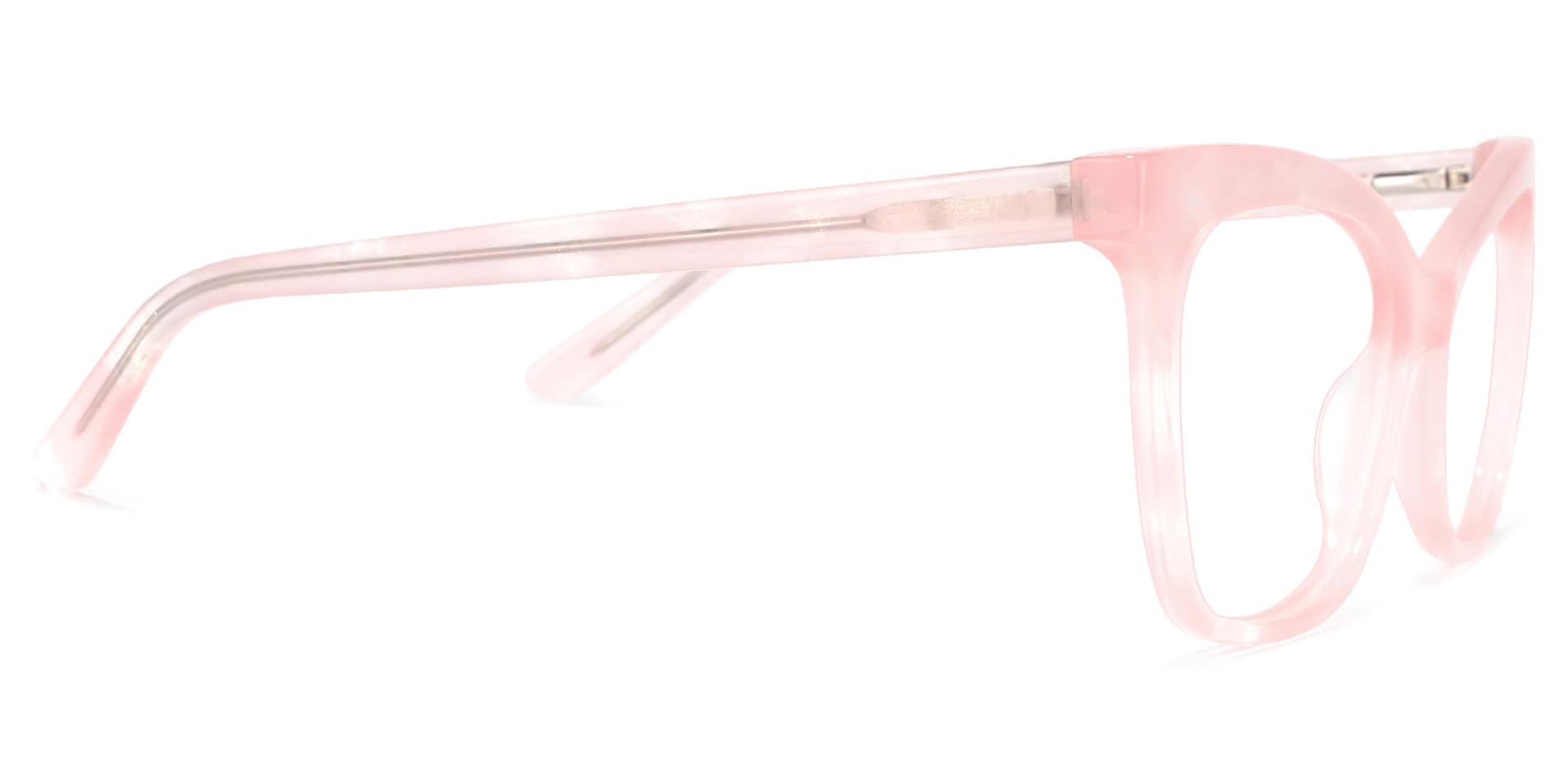 Richardson Cateye Pink Glasses | Zeelool Glasses3