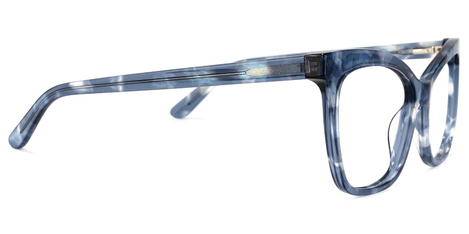 Richardson Cateye Blue Glasses | Zeelool Glasses3