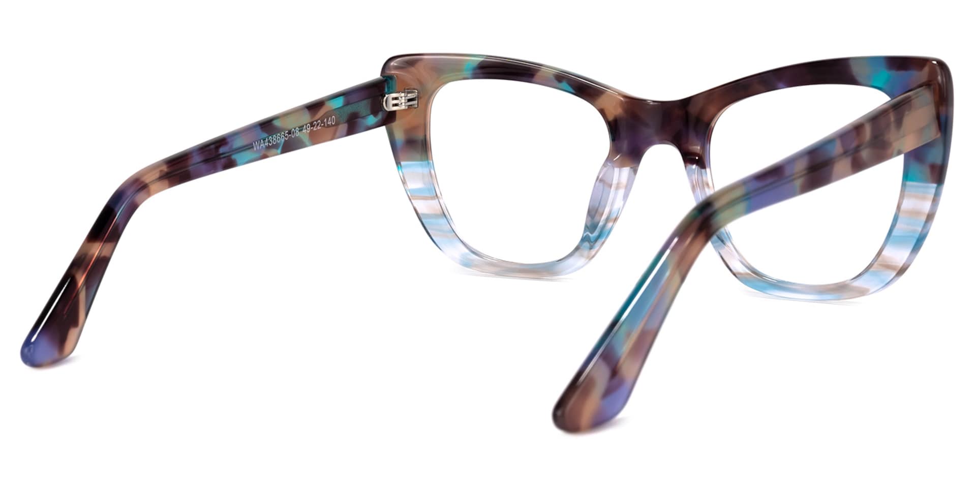 Lewis Cateye Multicolor Glasses | Zeelool Glasses4