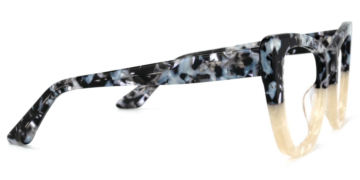 Lewis Cateye Marble Glasses | Zeelool Glasses3