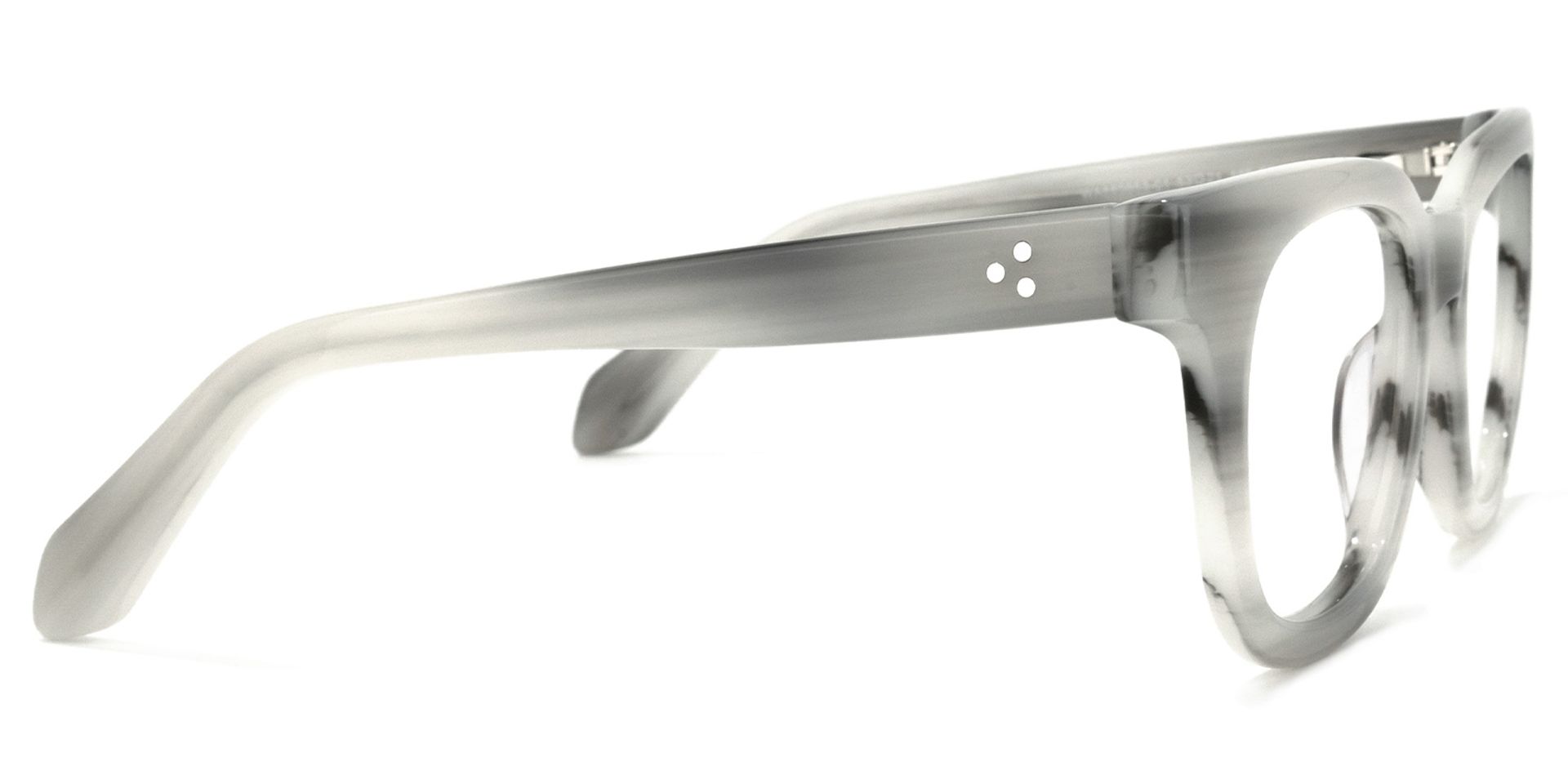 Crunch Square Gray Glasses | Zeelool Glasses3