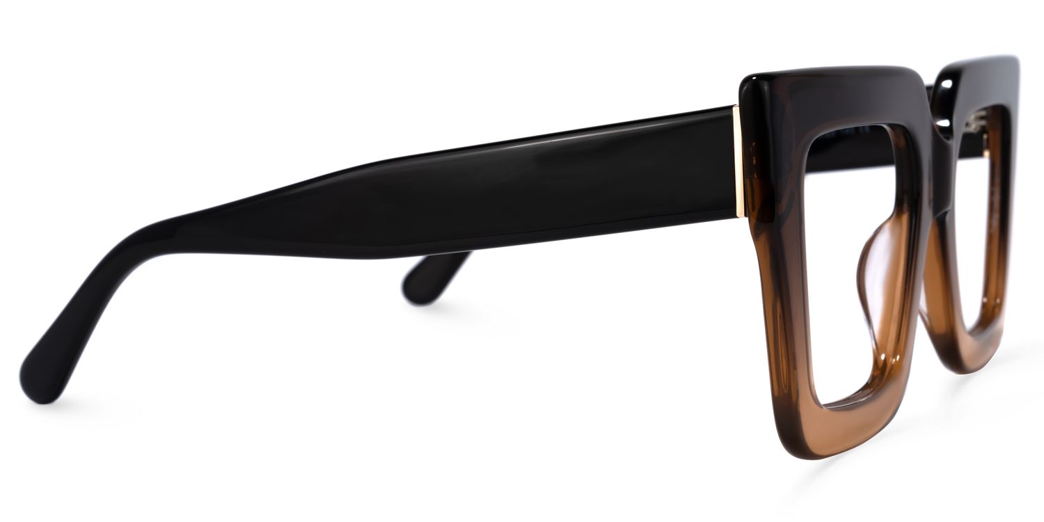 Brandon Square Tawny Glasses | Zeelool Glasses3
