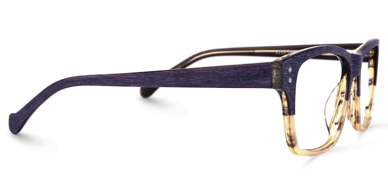 Karout Sqaure Purple Glasses | Zeelool Glasses3