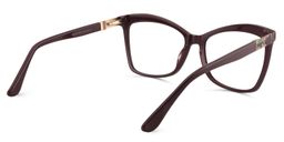 Alfred Butterfly Dark Red Glasses5