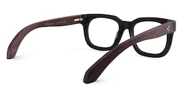 Sam Rectangle Wood Glasses4