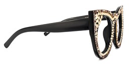 Toshia Cateye Black Glasses3