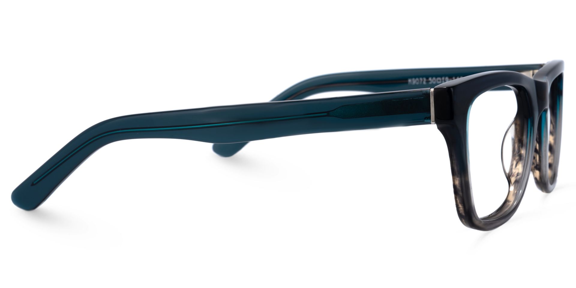 Jackson Rectangle Dark-Blue Glasses | Zeelool Glasses3