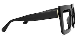 Brandon Square Black Glasses3