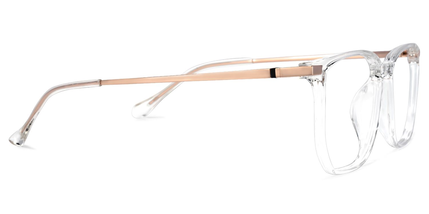 Fezell TR90 Square Clear Frame Glasses | Zeelool Optical3