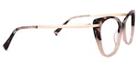 Posey Cateye Two-Tone Glasses3