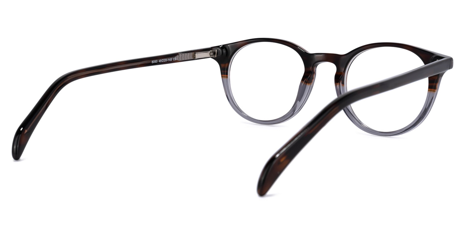 Yram Round Two-Tone Glasses | Zeelool Glasses4