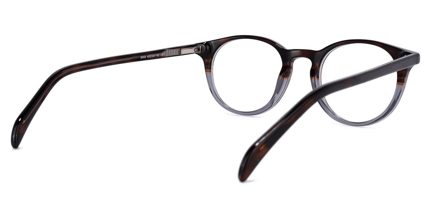 Yram Round Two-Tone Glasses4